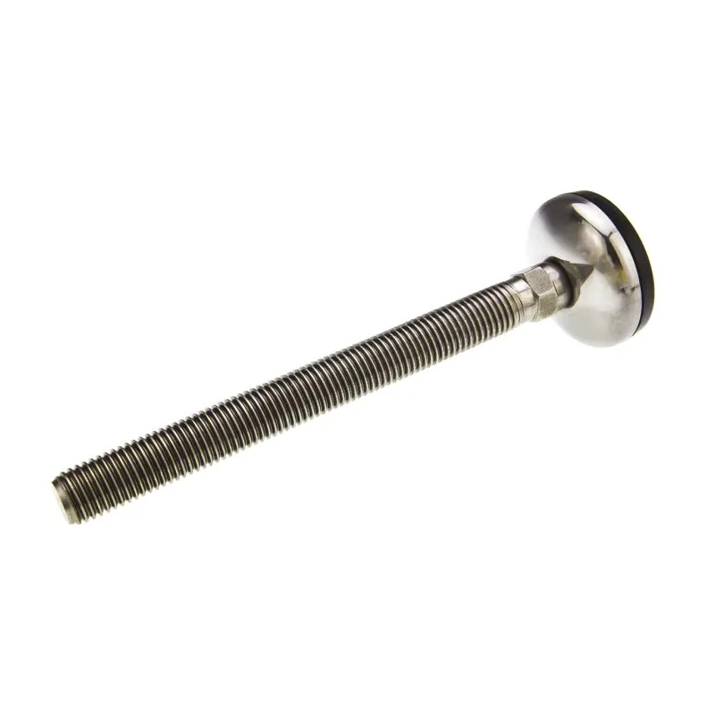 Nu-Tech Engineering M16 50 mm Diameter Adjustable Foot Stainless Steel 350 kg Static Load Capacity 3.5 ° Tilt Angle A105/013