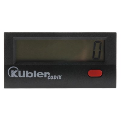 Kubler 8 Digit LCD Display Panel Mount Counter CODIX 133 Model 6.133.012.861