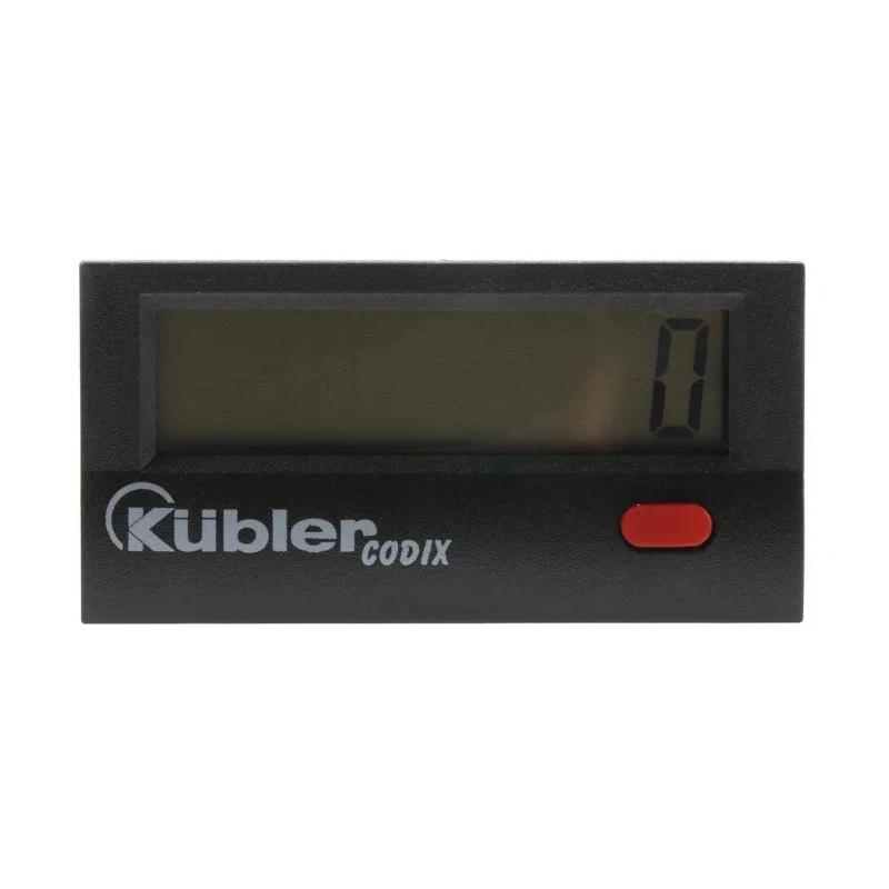 Kubler 8 Digit LCD Display Panel Mount Counter CODIX 133 Model 6.133.012.861