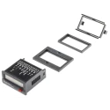 Kubler 8 Digit LCD Display Panel Mount Counter CODIX 133 Model 6.133.012.861