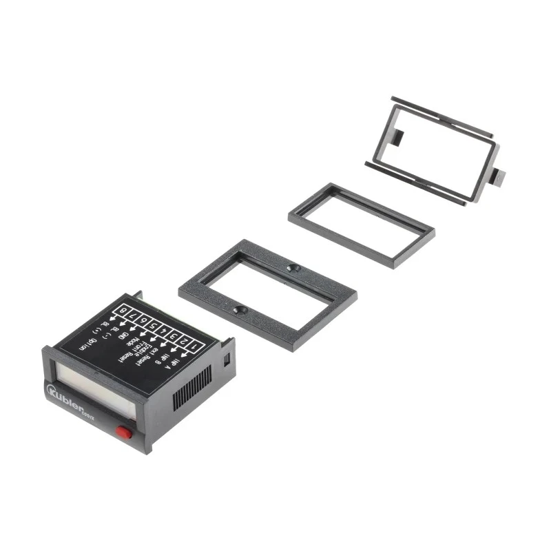 Kubler 8 Digit LCD Display Panel Mount Counter CODIX 133 Model 6.133.012.861
