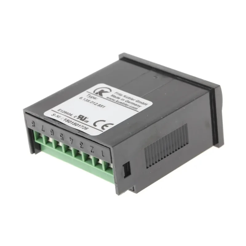 Kubler 8 Digit LCD Counter Panel Mount CODIX 135 Model 6.135.012.851 Germany