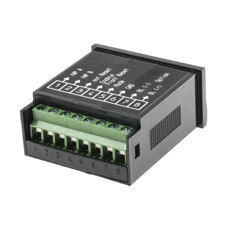 Kubler 8 Digit LCD Display Panel Mount Counter CODIX 133 Model 6.133.012.861