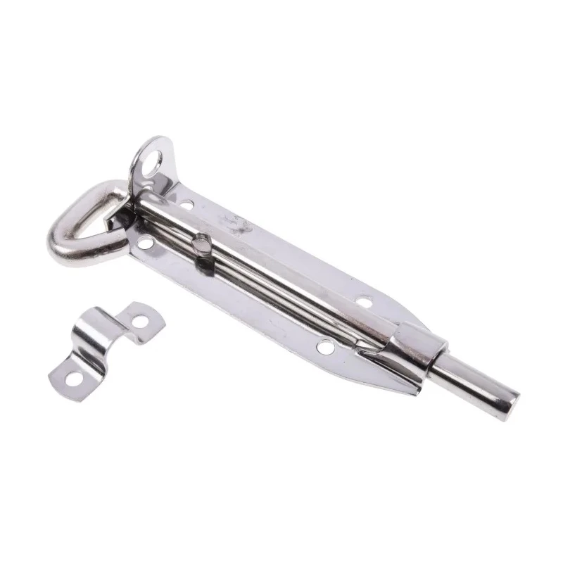 RS PRO Stainless Steel Padlockable Slide Door Bolt 152 mm 434-9573