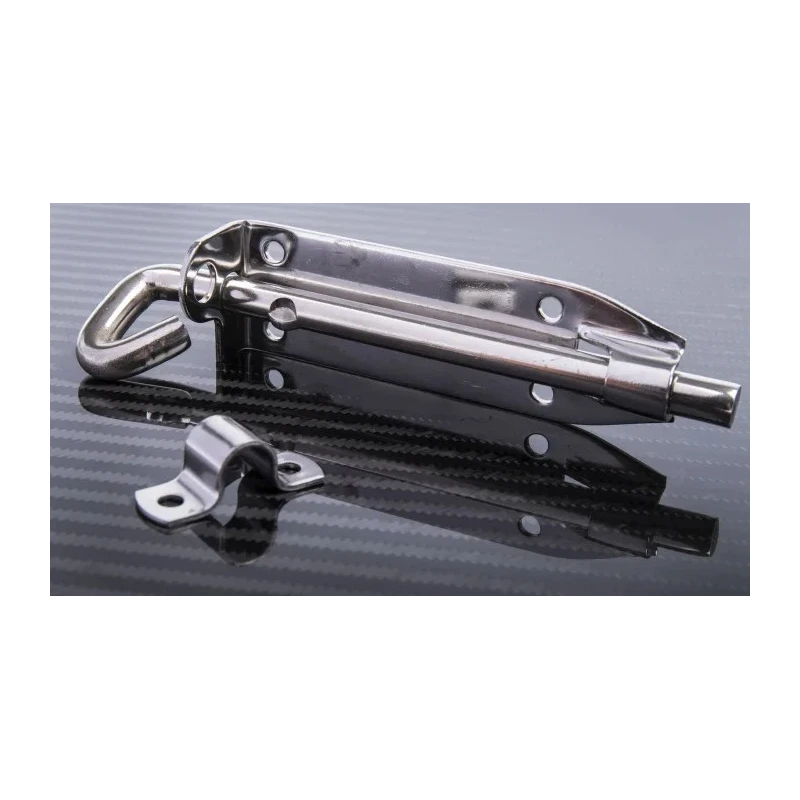 RS PRO Stainless Steel Padlockable Slide Door Bolt 152 mm 434-9573
