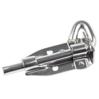 RS PRO Stainless Steel Padlockable Slide Door Bolt 101 mm 434-9753