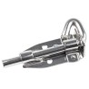 RS PRO Stainless Steel Padlockable Slide Door Bolt 101 mm 434-9753