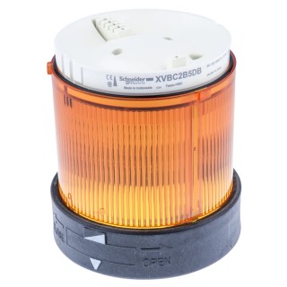 Schneider Electric Harmony XVB Series Amber Steady Effect Beacon Unit LED Bulb 24V AC/DC IP65 