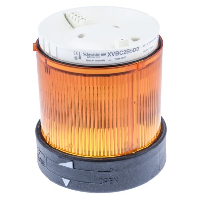 Schneider Electric Harmony XVB Series Amber Steady Effect Beacon Unit LED Bulb 24V AC/DC IP65 