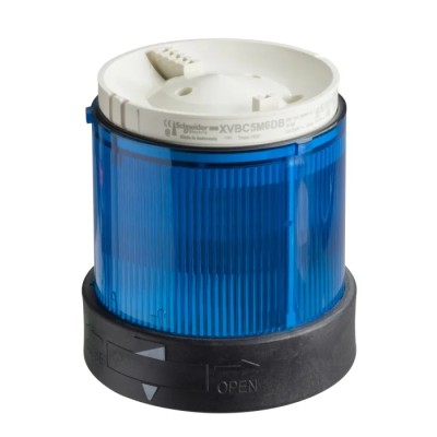 Schneider Electric Harmony XVB Series Blue Steady Effect Beacon Unit LED Bulb 24V AC/DC IP65 