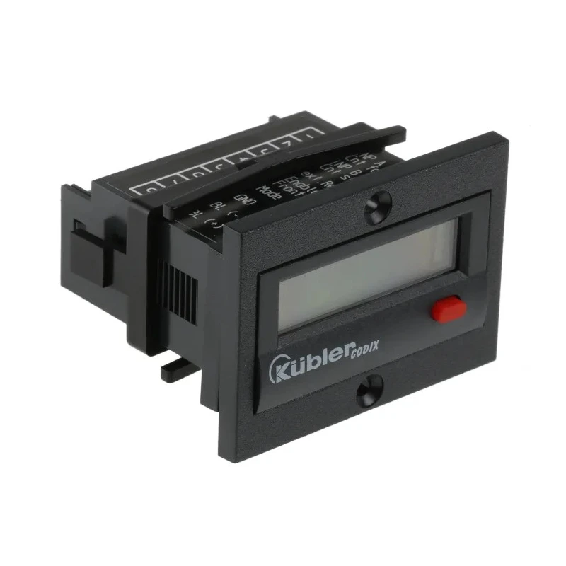 Kubler CODIX 130 Digital Pulse Counter 8-Digit LCD Display 7 kHz Max Frequency 6.130.012.850