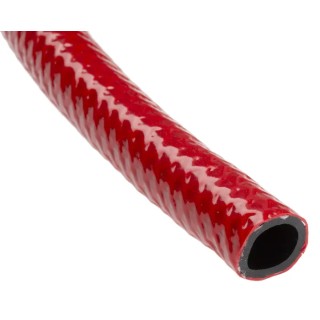 RS PRO Multi-Purpose Reinforced PVC Hose Pipe, Red, 13 Bar Maximum Operating Pressure, 30 m Length, Polyvinyl 436-9599