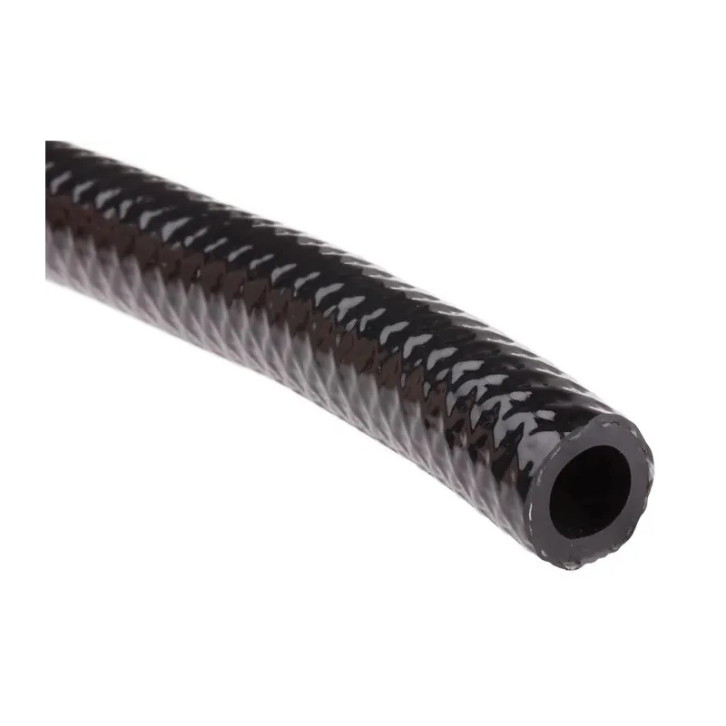 RS PRO Multi-Purpose Reinforced PVC Hose Pipe, 15 bar Maximum Pressure, 30 m Length, Black, ISO 5774, Model 436-9634