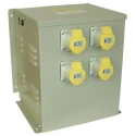 Carroll & Meynell Single Phase Site Transformer 5 kVA, 230 V ac Primary, ±55 V ac Secondary, 31.81 A Output CM5000/WM4
