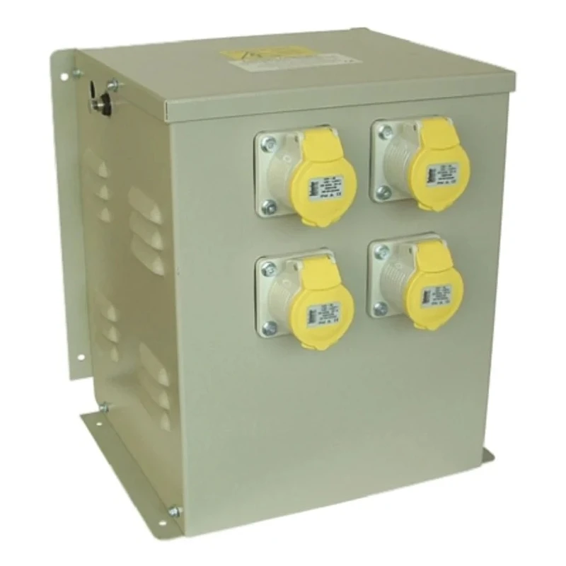 Carroll & Meynell Single Phase Site Transformer 5 kVA, 230 V ac Primary, ±55 V ac Secondary, 31.81 A Output CM5000/WM4
