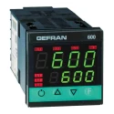 Gefran 600 Panel Front PID Temperature Controller 3 Output Relay 240V ac On-Off F000056/ 600-R-R-W-0-1