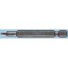 CK Screwdriver Bit 1/4 in Hex Drive, PZ1 Tip, Chrome Vanadium Steel, ISO 1173 DIN 3126, Germany T4545 1