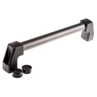 Elesa Matt Black Aluminium Arch Shape Handle 78 mm Height 38 mm Width 374 mm Length 37711