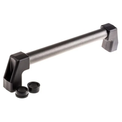 Elesa Matt Black Aluminium Arch Shape Handle 78 mm Height 38 mm Width 374 mm Length 37711