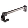Elesa Matt Black Aluminium Arch Shape Handle 78 mm Height 38 mm Width 374 mm Length 37711