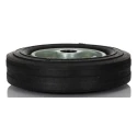 Guitel Hervieu Rubber Trolley Wheel 250 kg Load Capacity 200 mm Diameter 50 mm Width Steel Hub Plain Bore 438-7799