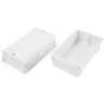 MK Electric Polyvinyl Chloride Pinnacle Bench Cable Trunking Accessory Back Box 35mm VTS7035 WHI
