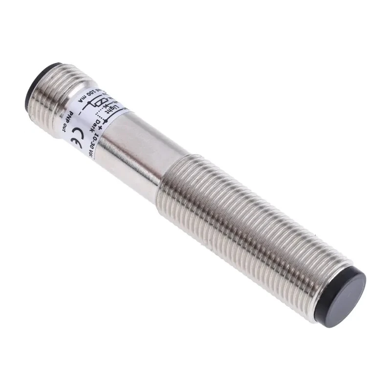 RS PRO Diffuse Photoelectric Sensor Barrel Sensor 100 mm Detection Range NPN/PNP Output IP67 Rated IP67