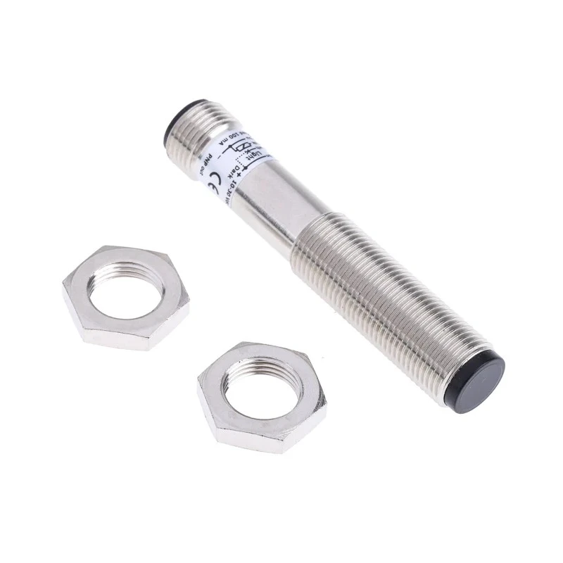 RS PRO Diffuse Photoelectric Sensor Barrel Sensor 100 mm Detection Range NPN/PNP Output IP67 Rated IP67