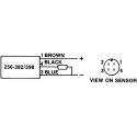 RS PRO Diffuse Photoelectric Sensor Barrel Sensor 100 mm Detection Range NPN/PNP Output IP67 Rated IP67