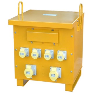 Carroll & Meynell 3 Site Transformer 10 kVA, 400 V ac Primary, 110 V ±55 V ac Secondary, 90 A Output CM10K36