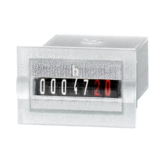 Kubler 7 Digit Hour Meter Counter Panel Mount 4.5-35VDC Wire Lead 3.060.200.383