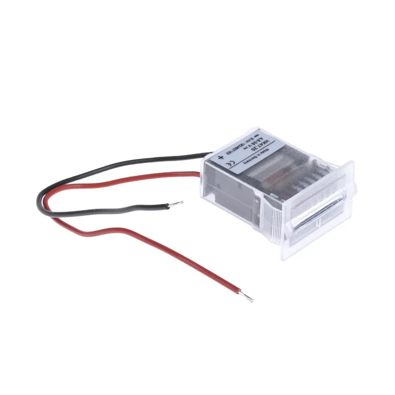 Kubler 7 Digit Hour Meter Counter Panel Mount 4.5-35VDC Wire Lead 3.060.200.383