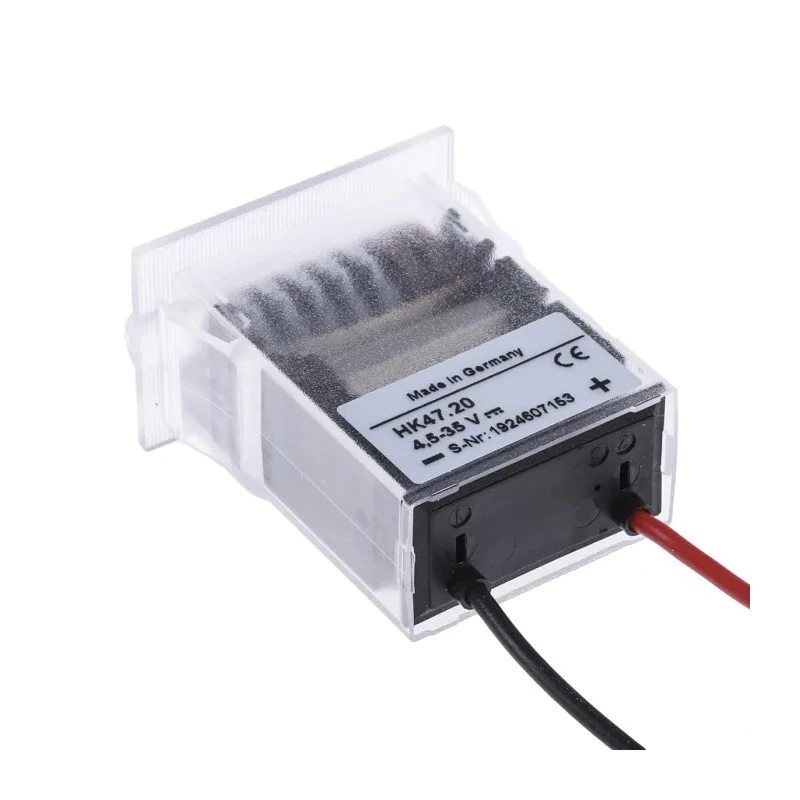 Kubler 7 Digit Hour Meter Counter Panel Mount 4.5-35VDC Wire Lead 3.060.200.383