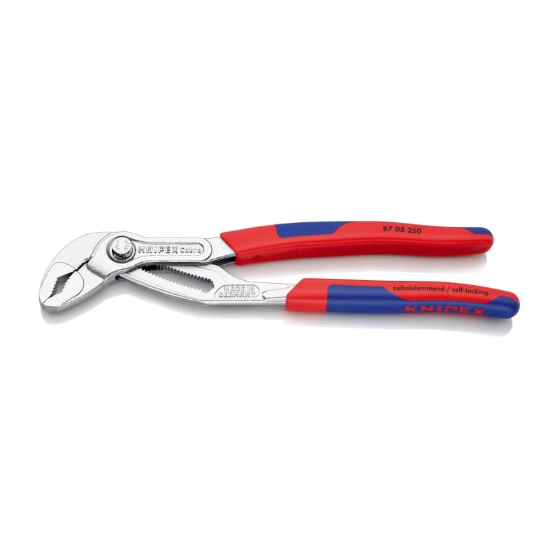 Knipex Cobra 1-Piece Water Pump Plier, 250mm Overall Length, 46mm Jaw Opening 87 05 250