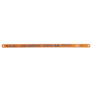 Bahco 300 mm Spring Steel Multi Material Hacksaw Blade, 18 TPI 3906-300-18-10P