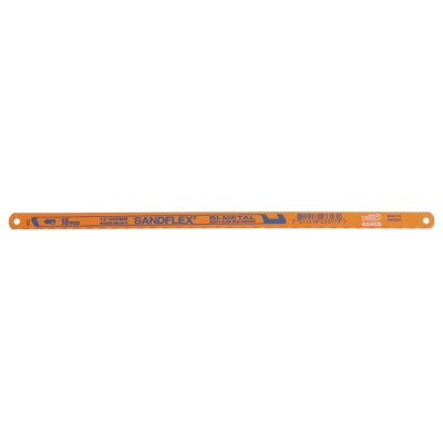 Bahco 300 mm Spring Steel Multi Material Hacksaw Blade, 18 TPI 3906-300-18-10P