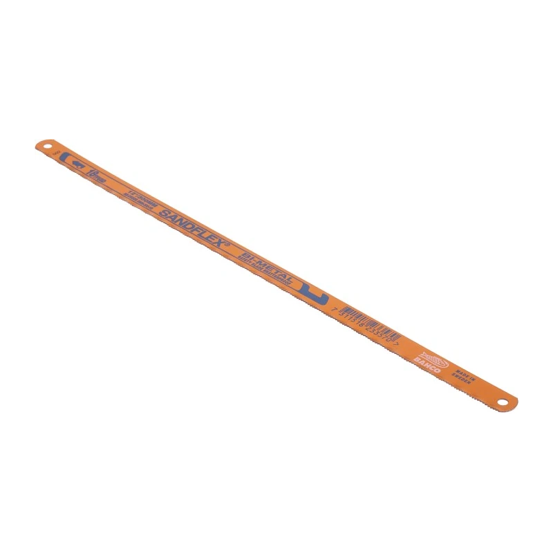 Bahco 300 mm Spring Steel Multi Material Hacksaw Blade, 18 TPI 3906-300-18-10P