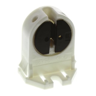 BJB Fluorescent Lamp Holder T5 Screw Snap-Fit 60V 120W Polycarbonate 2-Pin 26.620.2001.50