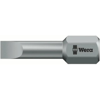 Wera Screwdriver Bit Hex Drive 25 mm Overall Length 1-Piece 05056203001