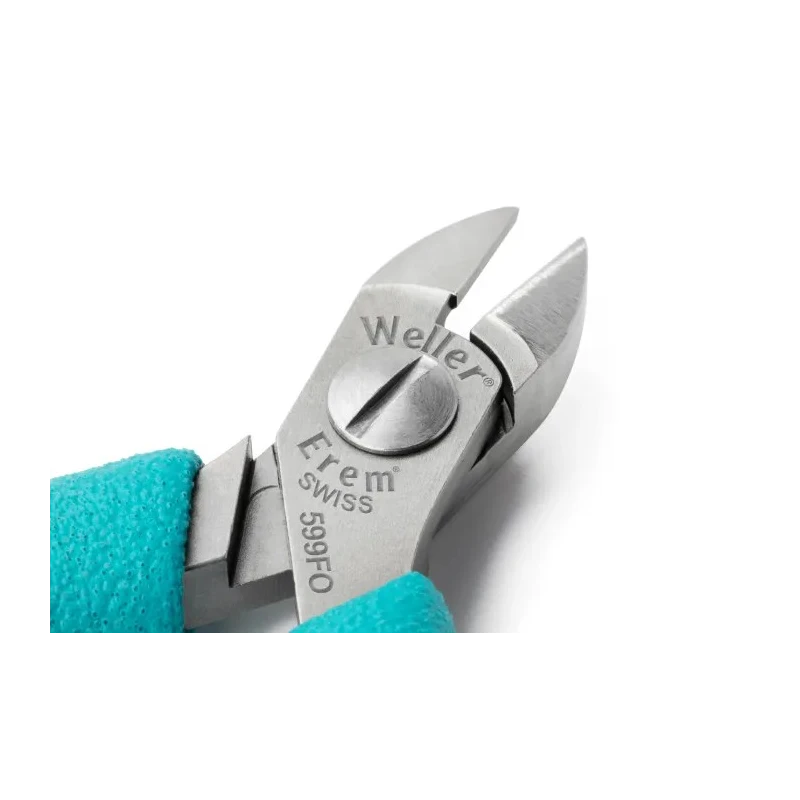 Weller Erem Flush ESD Safe Cable Cutter Fibre Optic Cutter 11mm Jaw Width 115mm Overall Length 599FO