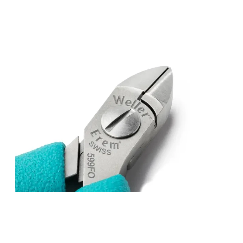 Weller Erem Flush ESD Safe Cable Cutter Fibre Optic Cutter 11mm Jaw Width 115mm Overall Length 599FO