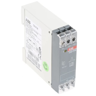 ABB Monitoring Relay Single and Three Phase SPST Contact DIN Rail Mount 460V AC 1SVR550871R9500