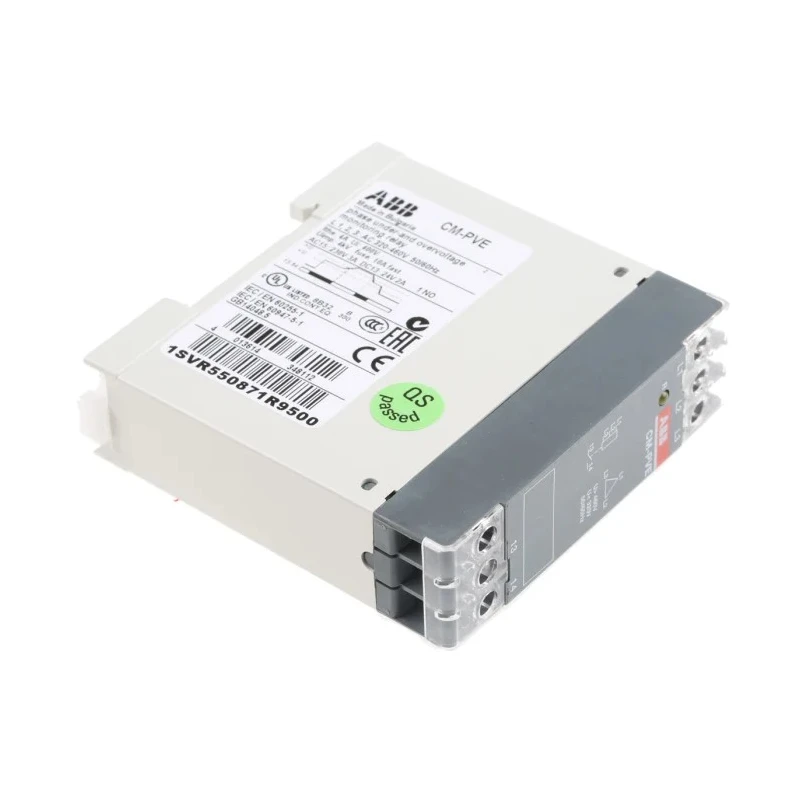 ABB Monitoring Relay Single and Three Phase SPST Contact DIN Rail Mount 460V AC 1SVR550871R9500