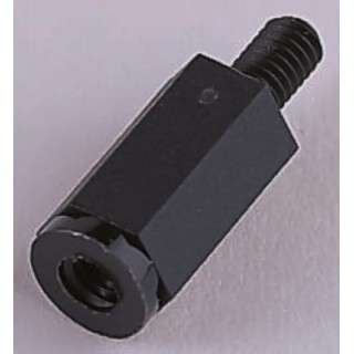 Essentra Nylon Hex Standoff, Male/Female Thread, 25 mm Length, 8 mm Hex Size HTSN-M4-25-8-2