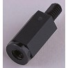 Essentra Nylon Hex Standoff, Male/Female Thread, 25 mm Length, 8 mm Hex Size HTSN-M4-25-8-2