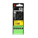 CK 5-Piece High Speed Steel (HSS) Twist Wood Drill Bit Set, 4 mm Min, 10 mm Max T3040