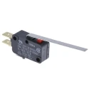 Omron Aratas Long Leaf Lever Micro Switch, Tab Terminal, 16A, 250 V AC/DC, SPDT, IP40 V-163-1C5