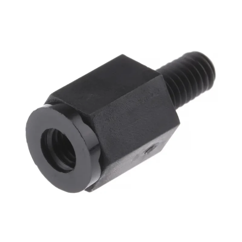 Essentra M4 Nylon Hex Standoff 10 mm Body, 8 mm Flat, Male/Female Thread HTSN-M4-10-8-2