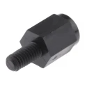 Essentra M4 Nylon Hex Standoff 10 mm Body, 8 mm Flat, Male/Female Thread HTSN-M4-10-8-2