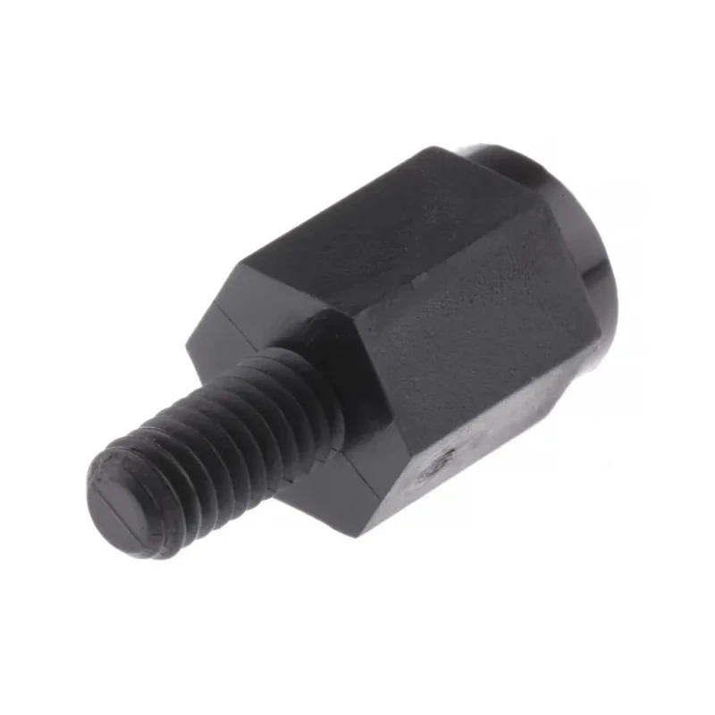 Essentra M4 Nylon Hex Standoff 10 mm Body, 8 mm Flat, Male/Female Thread HTSN-M4-10-8-2